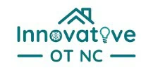 Innovate OT NC logo with stylized house and lightbulb icon.